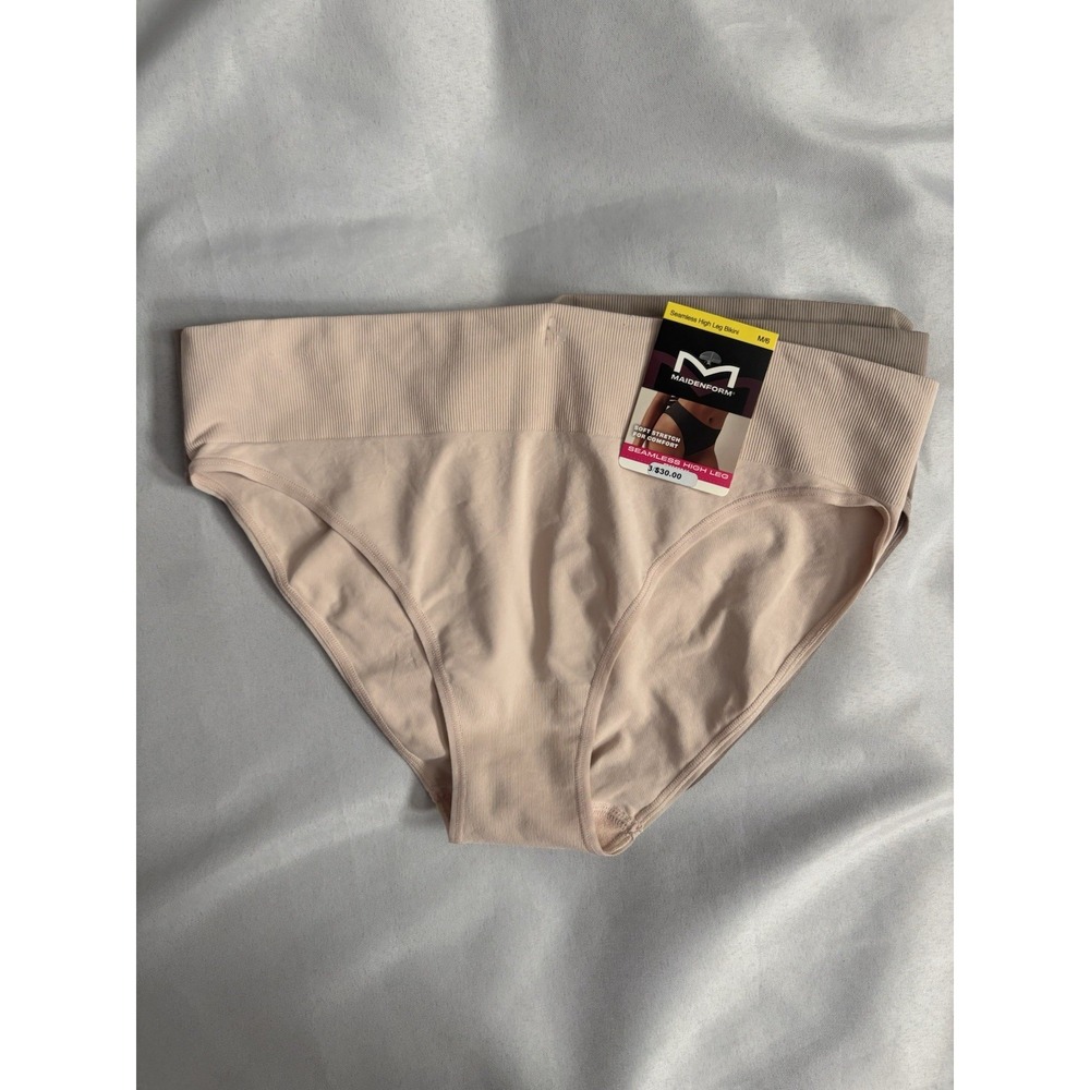 NEW Maidenforn Seamless Hipster Underwear DM2308 3 Pair Womens Medium Multicolor